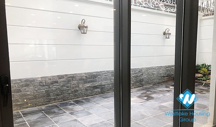 Beautiful villa for rent with European style, fully furnished